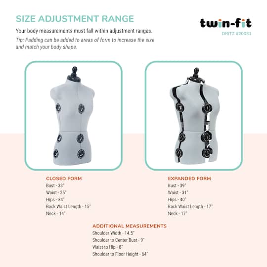 dritz simple fit dress form reviews Dritz, Sew You Adjustable Dressform, Small, Opal Green
